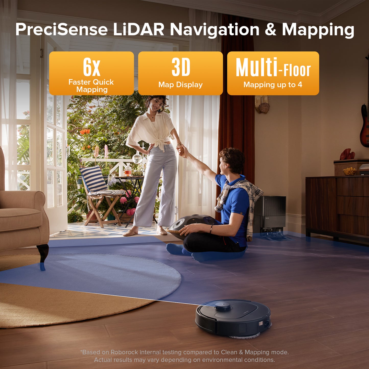 Roborock Qrevo L Robot Vacuum with Multifunctional Dock