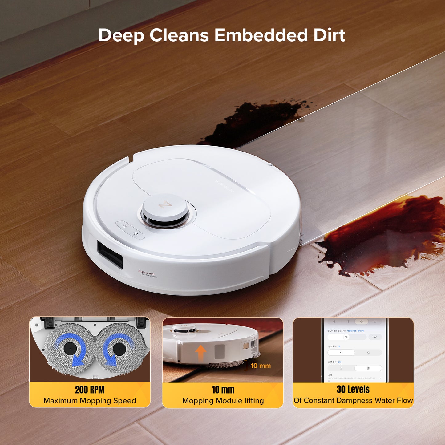 Roborock Qrevo C Vacuum Cleaner White
