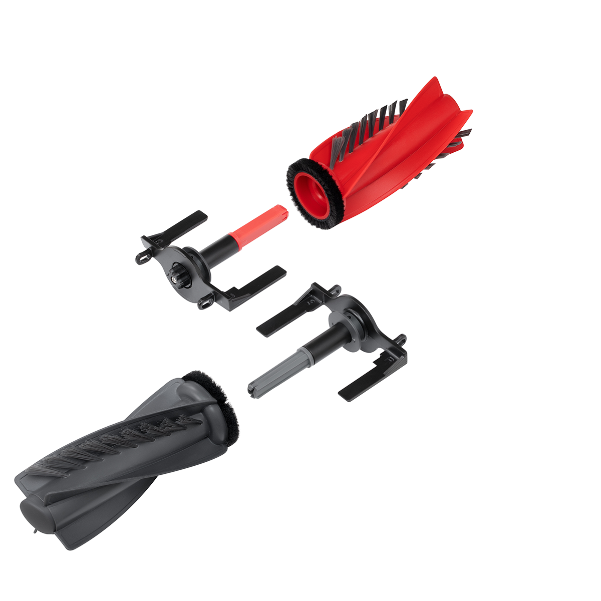 Roborock Rubber Main Brush with Robust Synthetic Bristles-Red & Gray