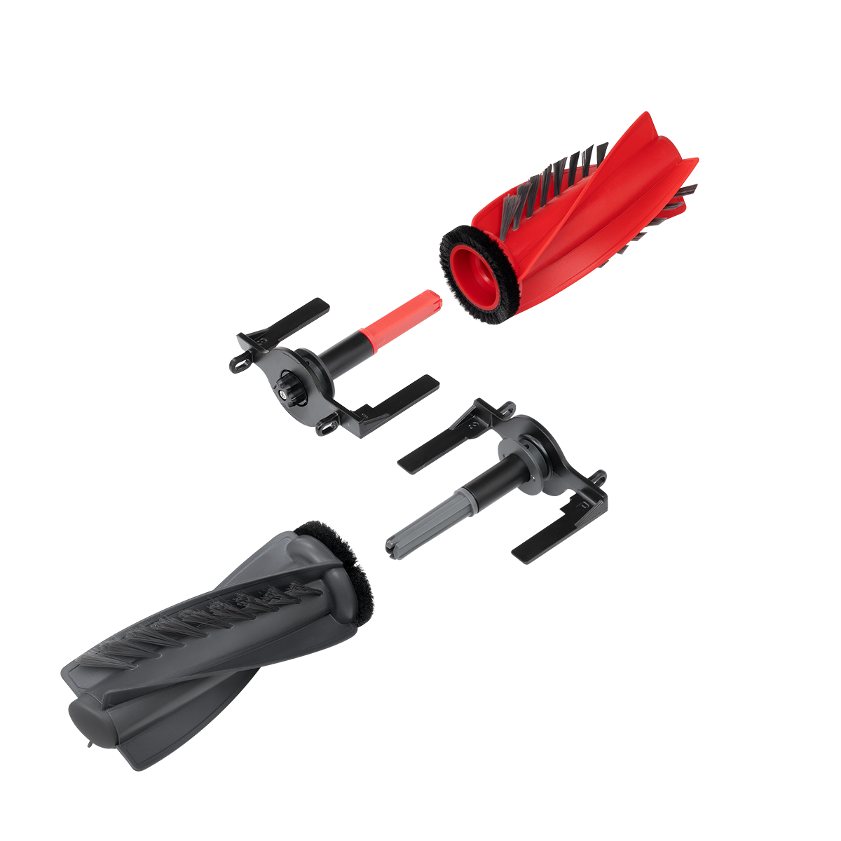 Roborock Rubber Main Brush with Robust Synthetic Bristles-Red & Gray