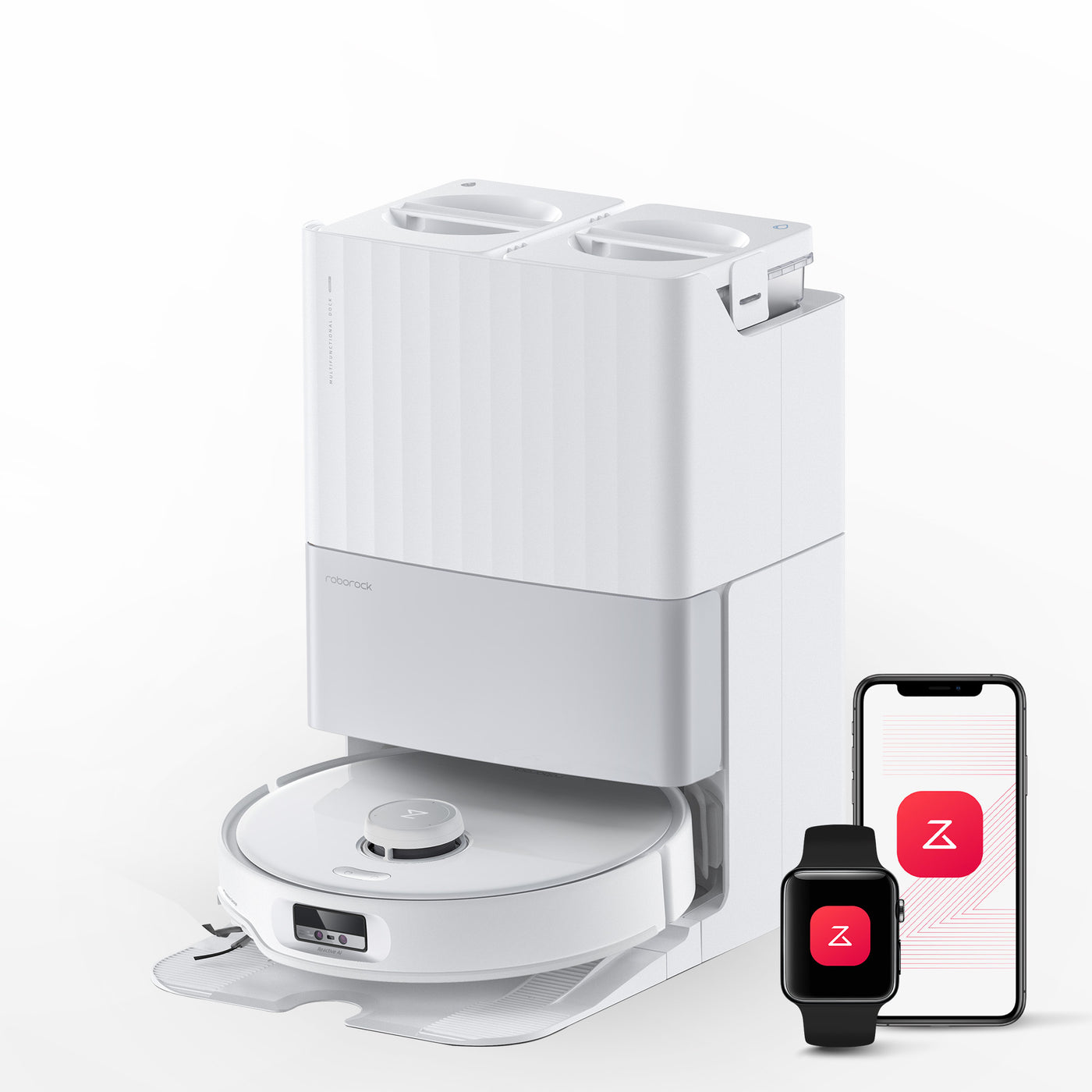 Certified Refurbished Qrevo Edge  (Excellent Condition/Minor Scratched) - White-Roborock