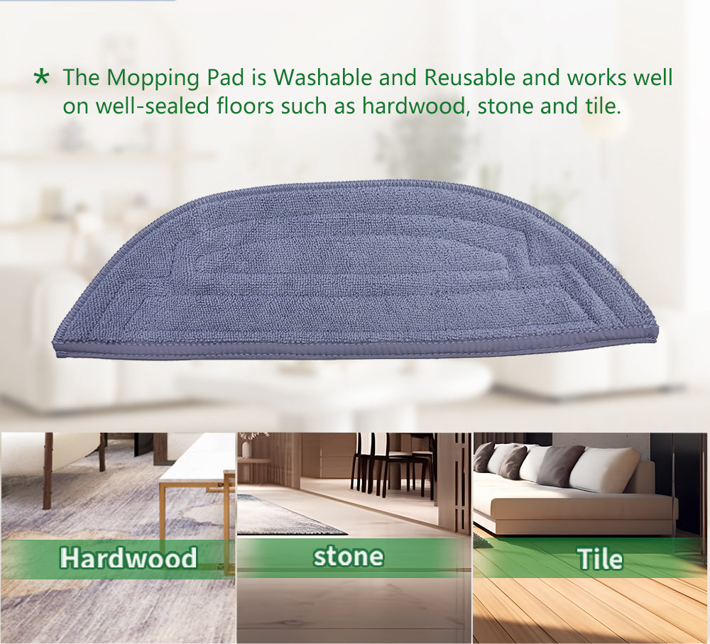 Double VibraRise 2.0 Mop Cloth (5pcs/box) for Roborock S8 MaxV Ultra