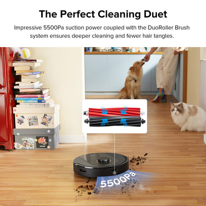 Roborock Q5 Pro+ Robot Vacuum and Mop with Auto-Empty Dock