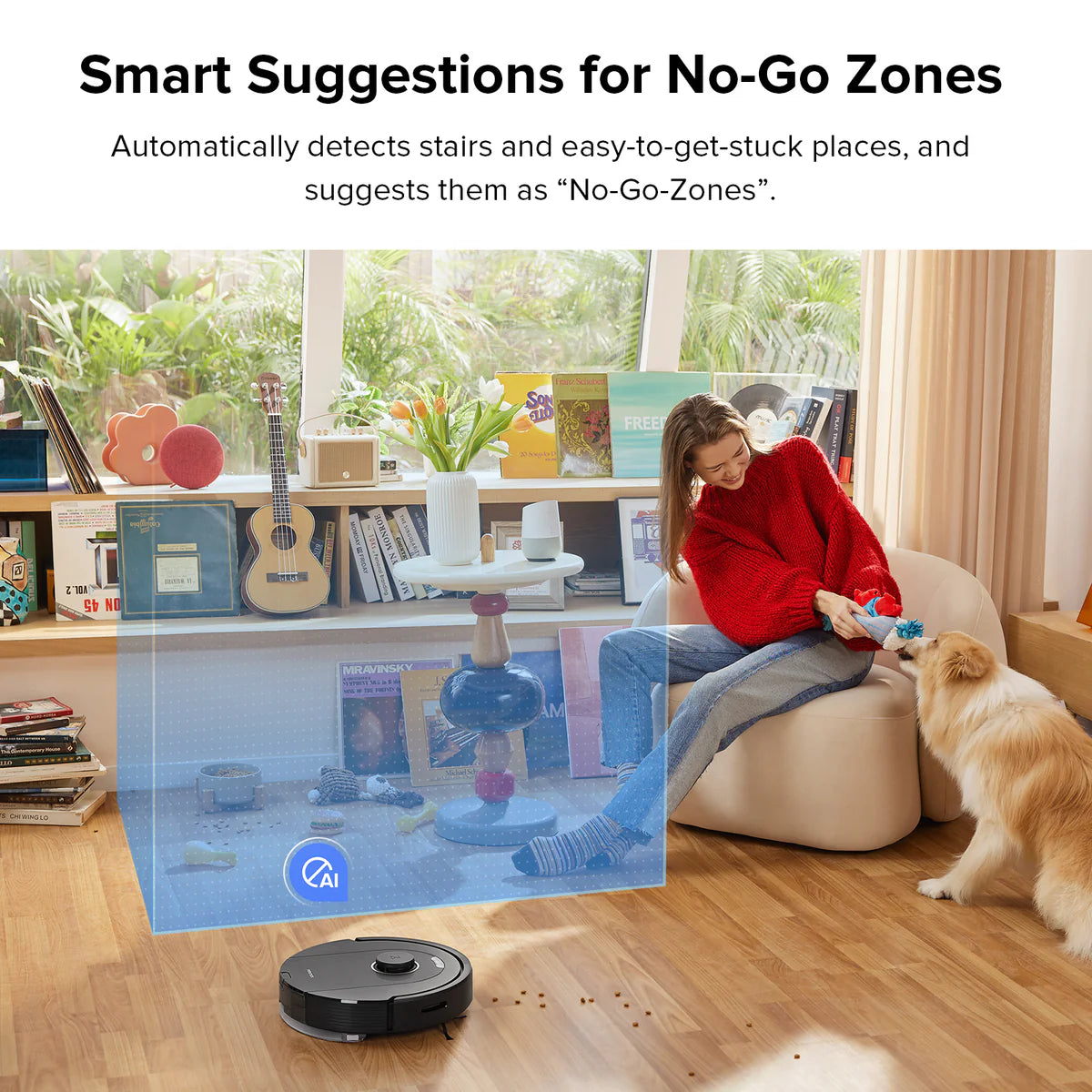 Roborock Q5 Pro+ Robotic Vacuum and Mop with Auto-Empty Dock