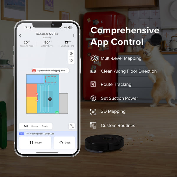 Roborock Q5 Pro Robotic Vacuum and Mop