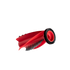 Roborock Rubber Main Brush with Robust Synthetic Bristles-Red & Gray