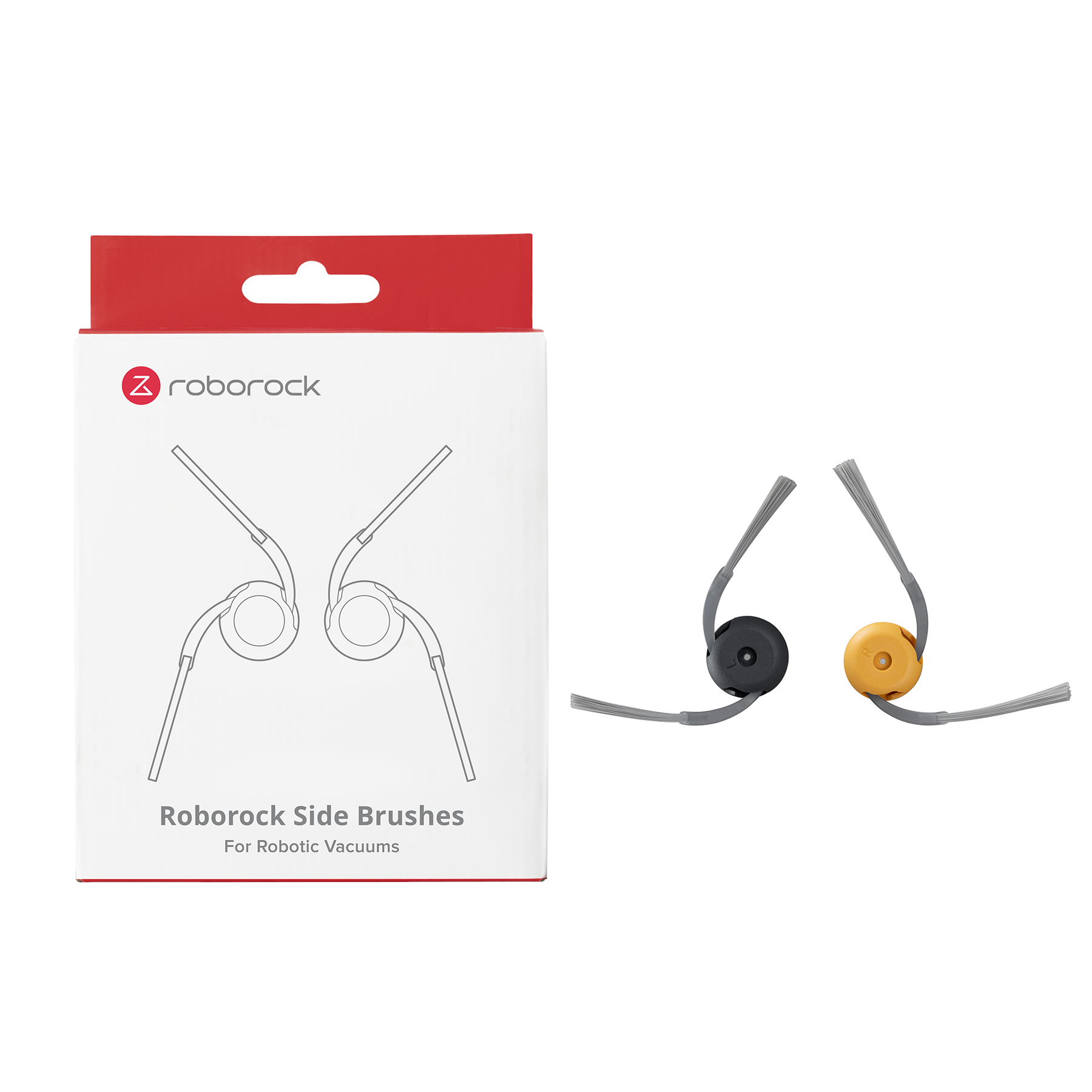 Roborock  Side Brush for Qrevo Curv 2 Flow (Gray and Yellow)