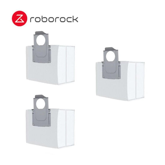 Roborock Disposable Dust Bag (White)- 3 Pack