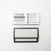 Washable Dust Bin Filter White (2pcs/Box) for Roborock Qrevo MaxV, Q RevoS,Qrevo Edge, Qrevo Curv