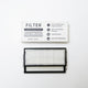 Washable Dust Bin Filter White (2pcs/Box) for Roborock Qrevo MaxV