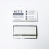 Washable Dust Bin Filter White (2pcs/Box) for Roborock S7/S8 series