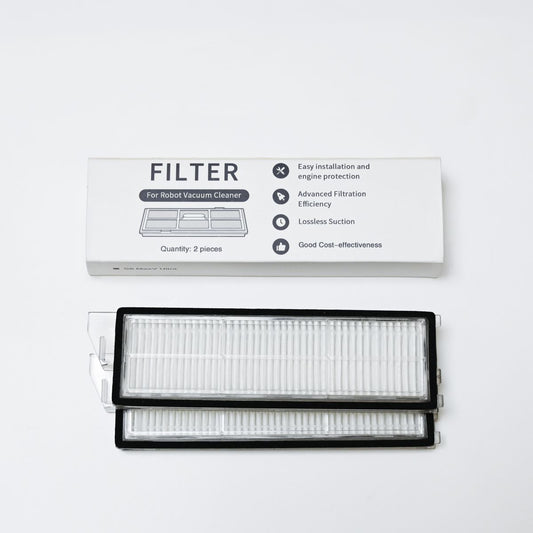 Washable Dust Bin Filter White (2pcs/Box) for Roborock S8 MaxV Ultra