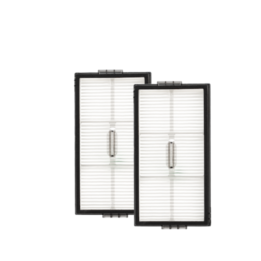 Washable Dust Bin Filter White (2pcs/Box) for Roborock Saros 10R