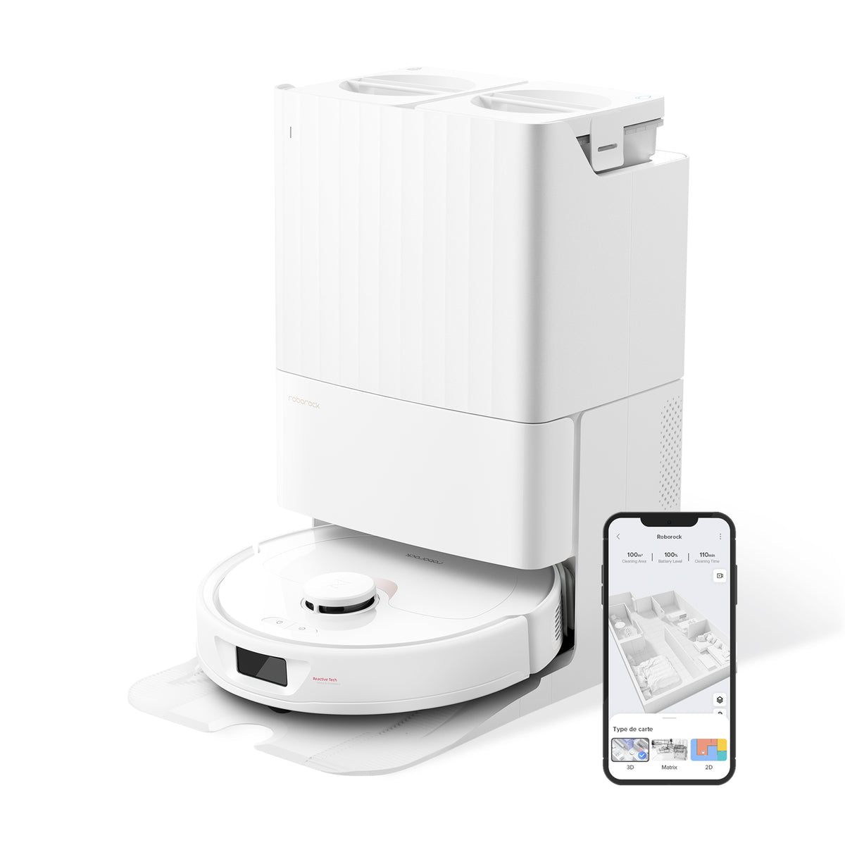 Roborock Q Revo Robotic Vacuum with Multifunctional Dock