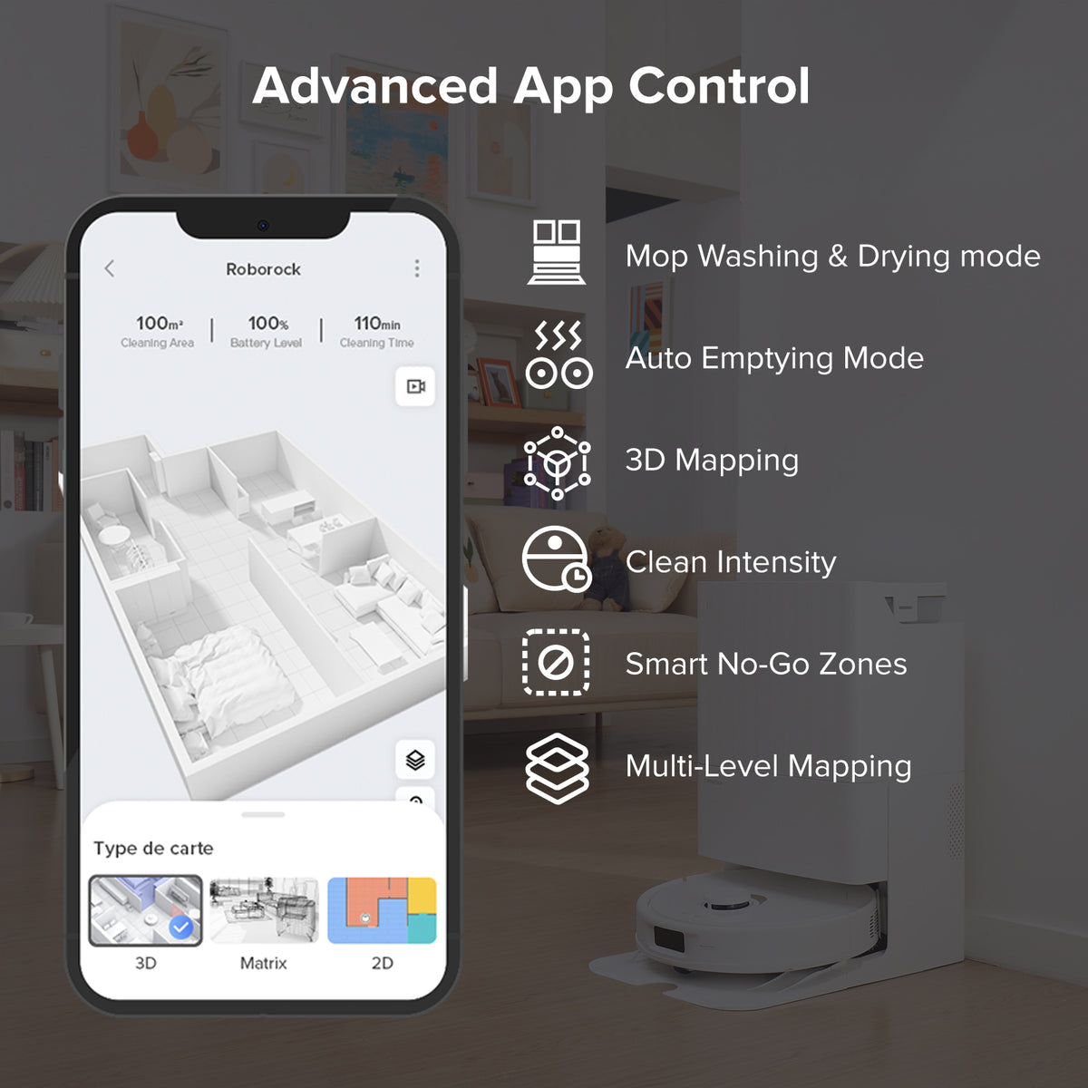 Roborock Q Revo Robotic Vacuum with Multifunctional Dock