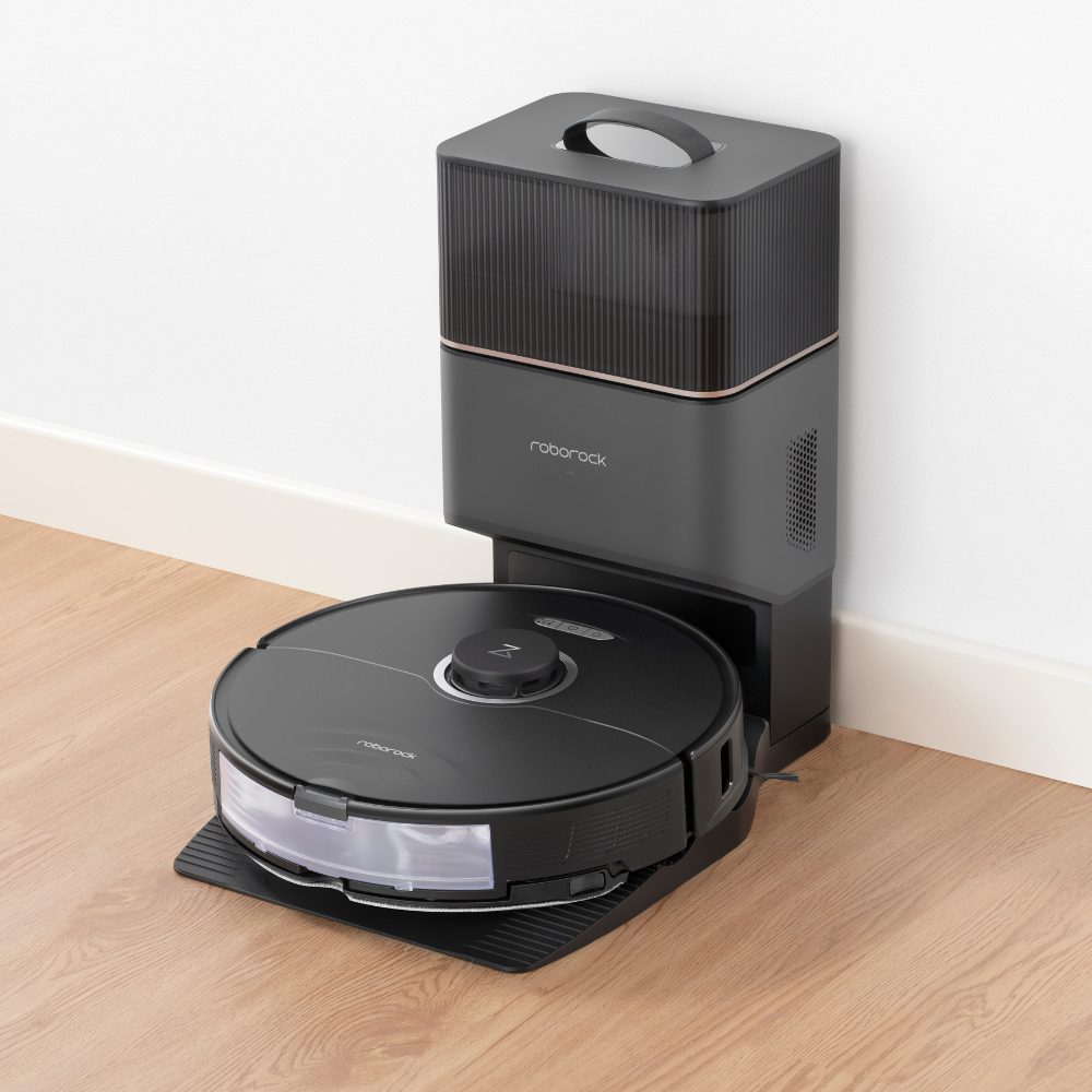 Roborock S8 Plus Black Robotic vacuum 6000PA docking station VAC and MOP LIDAR