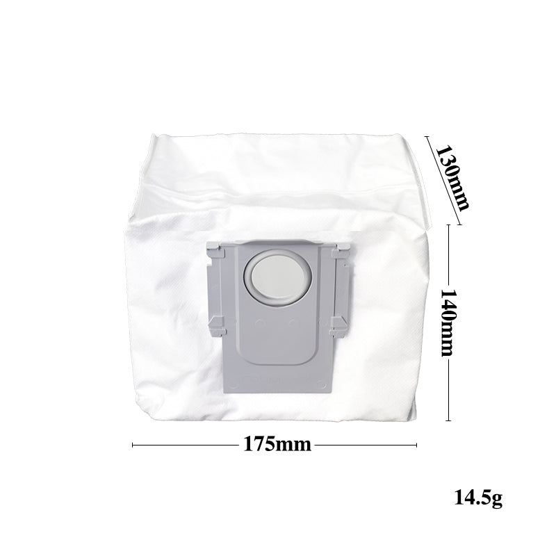 Ultra Plus Disposable Dust Bag White - (5pcs/box) for Roborock Q7/ Q8/Q10V/ S7/ S8 Series