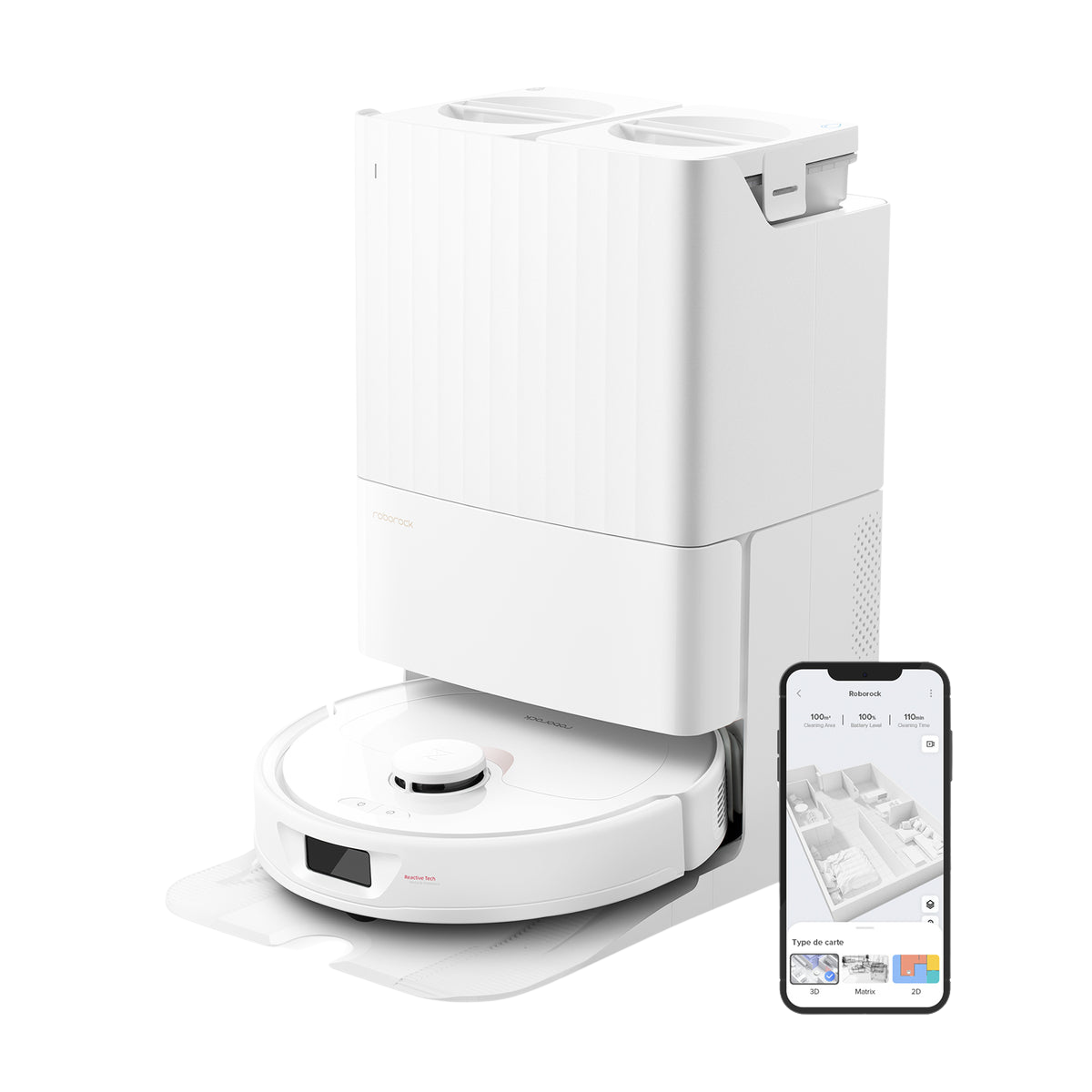 Roborock Q Revo Robotic Vacuum with Multifunctional Dock