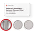 Roborock Handheld Vacuum Cleaner - Front Filter & Rear HEPA Filter for H7